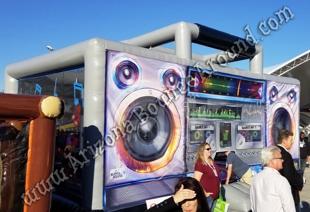 Old School Boom Box Bounce House Rental Phoenix Arizona